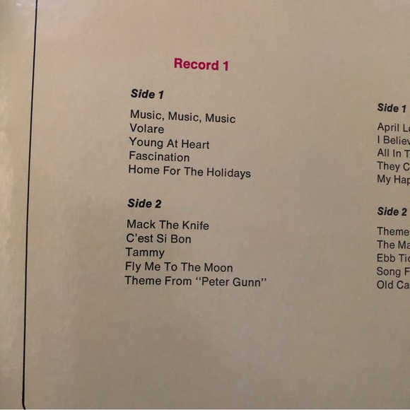 Record Set Bundle of 3 qty boxed record sets - the fantastic 50’s and folk music - Picture 12 of 15